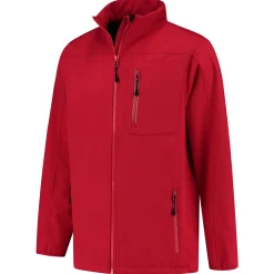 Ardy's Heren Softshell Jas Rood - Outdoorjas