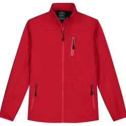 Ardy's Jongens Softshell Jas Rood - Outdoorjas