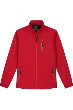Ardy's Jongens Softshell Jas Rood - Outdoorjas