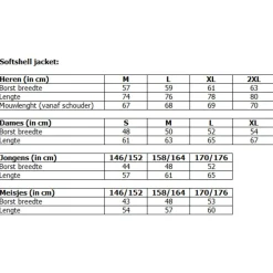 Ardy's Jongens Softshell Jas - Outdoorjas