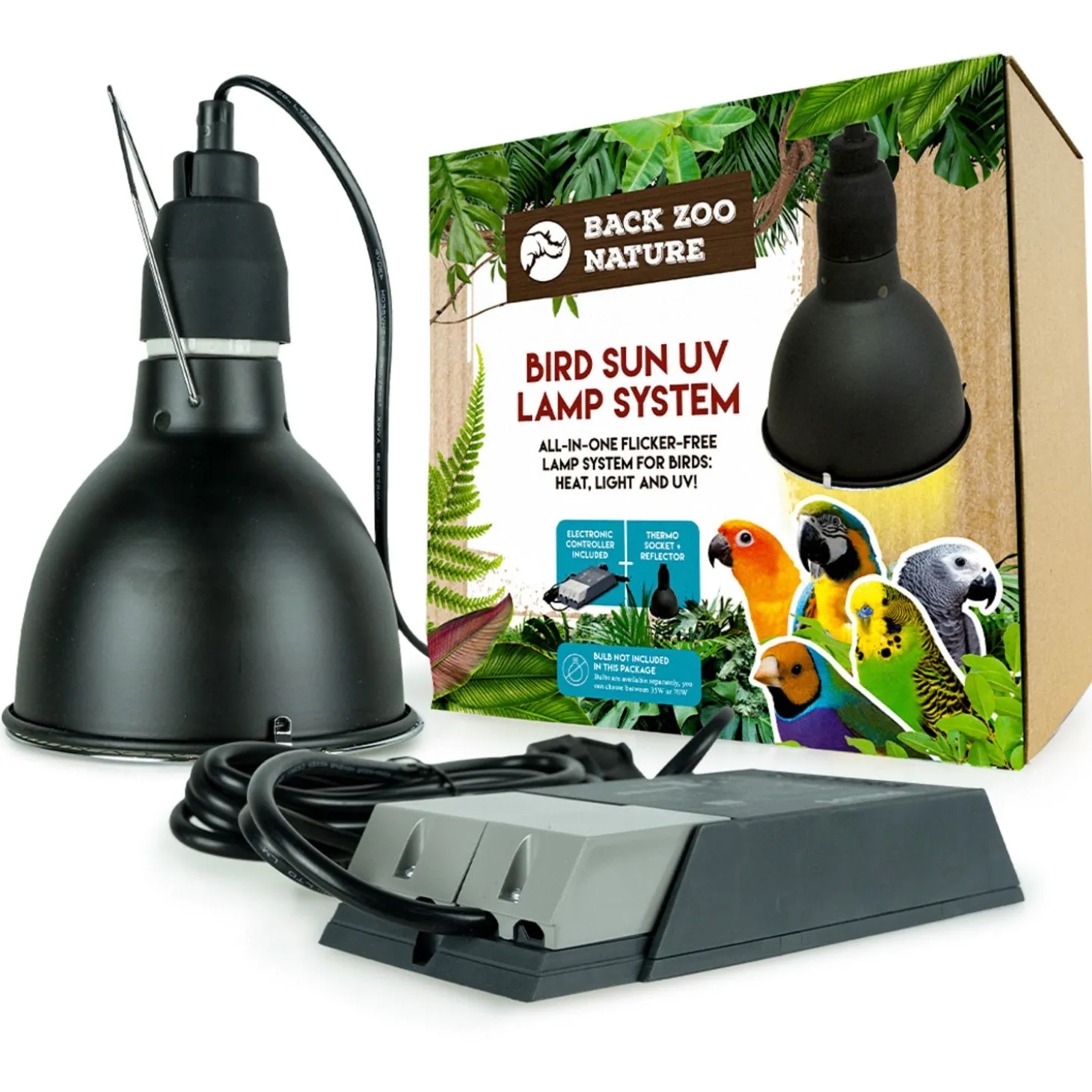 Back Zoo Nature Bid Sun Uv-Lamp Systeem - Vogelaccessoires - per stuk