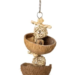 Back Zoo Nature Coco Bucket Tower - Vogelspeelgoed - 20x12x35 cm Natural