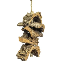 Back Zoo Nature Corky Shredding Tower - Vogelspeelgoed - 12x7x30 cm Small