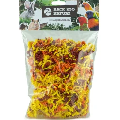 Back Zoo Nature Crinkle Paper Sun Mix - Vogelspeelgoed - Geel Oranje Bruin Ca. 100 G