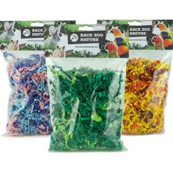 Back Zoo Nature Crinkle Paper Sun Mix - Vogelspeelgoed - Geel Oranje Bruin Ca. 100 G
