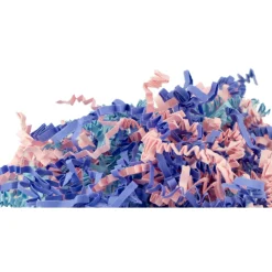 Back Zoo Nature Crinkle Paper Happy Mix - Vogelspeelgoed - Blauw Pink Lichtblauw Ca. 100 G