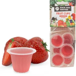 Back Zoo Nature Fruit Cups - Vogelsnack - Aardbei 6 stuks