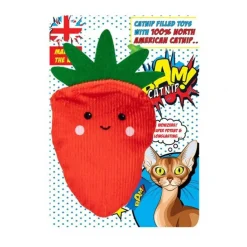 Bam! Catnip Aardbei - Kattenspeelgoed - per stuk