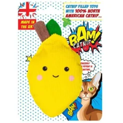 Bam! Catnip Citroen - Kattenspeelgoed - per stuk
