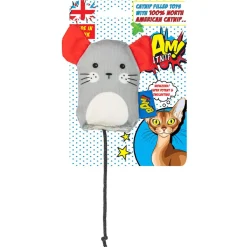 Bam! Catnip Muis - Kattenspeelgoed - per stuk