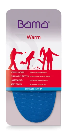 Bama Laarssok Extra Blauw - Sokken
