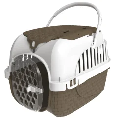 Bama Pet Transportbox - Kattenvervoersbox - 52x33x34 cm Taupe