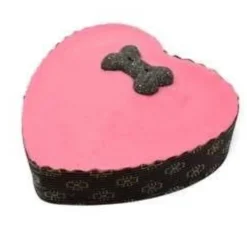 Barking Bakery Pink Heart Pawty Cake - Hondensnacks -