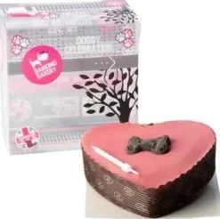 Barking Bakery Pink Heart Pawty Cake - Hondensnacks -