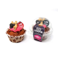 Barking Bakery Pink Iced Vanilla Woofin Pink - Hondensnacks -