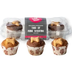 Barking Bakery Trio Mini Iced Woofins Uniced Mixed - Hondensnacks -