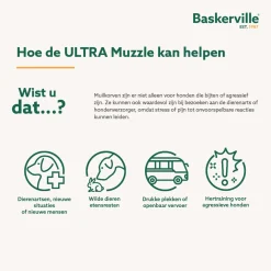 Baskerville Ultra Basket Muzzle Zwart - Hondenopvoeding