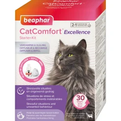 Beaphar Catcomfort Excellence Starterskit Verdamper & Vulling - Anti stressmiddel - 48 ml Tot 70m2