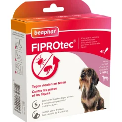 Beaphar Fiprotec Dog 3+1 pip - Anti vlooien en tekenmiddel