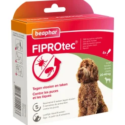 Beaphar Fiprotec Dog 3+1 pip - Anti vlooien en tekenmiddel