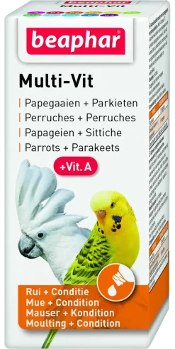 Beaphar Multi-Vitamine Papegaaien - Vogelapotheek