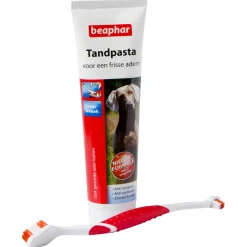 Beaphar Tandpasta En Borstel - Gebitsverzorging - Lever per set