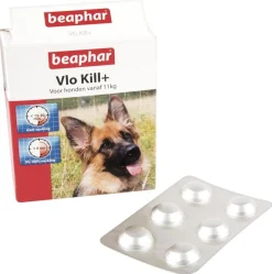 Beaphar Vlo Kill Hond Boven 11kg - Anti vlooienmiddel - 6 tab