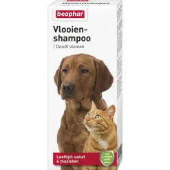 Beaphar Vlooienshampoo Hond En Kat - Anti vlooienmiddel - 200 ml