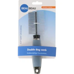 Beaubeau Kam Dubbelzijdig Softgrip - Verzorging - 18x12 cm