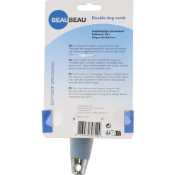 Beaubeau Kam Dubbelzijdig Softgrip - Verzorging - 18x12 cm