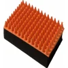 Beaubeau Rubber Borstel - Verzorging - 18x6.6x2.4 cm Oranje