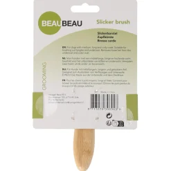 Beaubeau Slickerborstel Bamboo - Verzorging - 19x5.2 cm Small