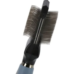 Beaubeau Slickerborstel Dubbelzijdig Softgrip - Verzorging - 21.5x7 cm Large