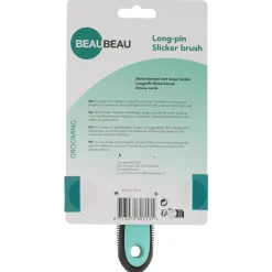 Beaubeau Slickerborstel Lange Tand - Verzorging - 17x9.5 cm Medium