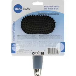 Beaubeau Zachte Borstel  Dubbelzijdig Softgrip - Verzorging - 19x11.5 cm