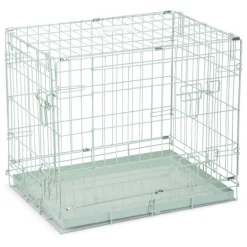 Beeztees Bench 2 Deurs Groen - Hondenbench - 62x44x49 cm