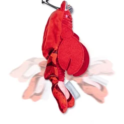 Beeztees Bewegende Kreeft - Kattenspeelgoed - Rood