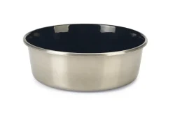 Beeztees Eetbak Rvs Not Fat Hond Zwart - Hondenvoerbak