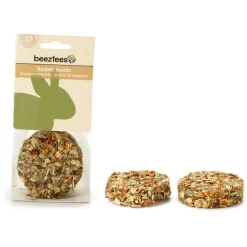 Beeztees Knaagburger - Knaagdiersnack - Haver 2 stuks