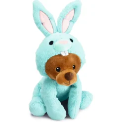 Beeztees Pluche Paasbeer Barry - Hondenspeelgoed - 38 cm Blauw