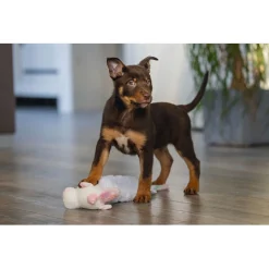 Beeztees Puppy Eenhoorn - Hondenspeelgoed - Wit