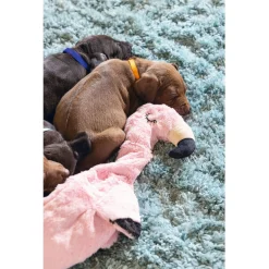 Beeztees Puppy Flamingo - Hondenspeelgoed - Pink