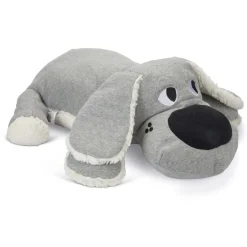 Beeztees Puppy Knuffel Boomba - Hondenspeelgoed - 70x40x21 cm Grijs