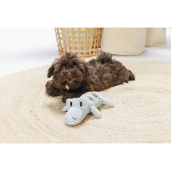 Beeztees Puppy Krokodil Jake - Hondenspeelgoed - 32x18x8 cm 65 g Groen