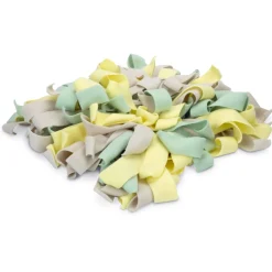 Beeztees Puppy Snuffelmat Sniffy - Hondenspeelgoed - 22x22x4 cm Assorti Geel Groen