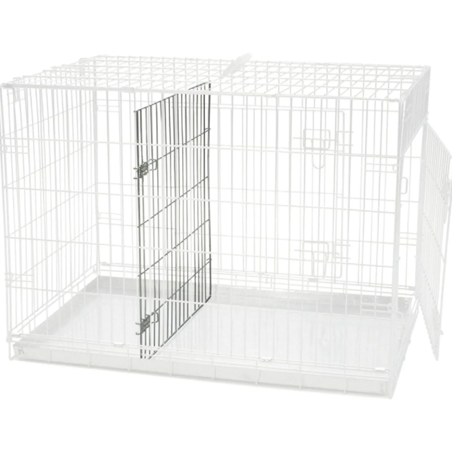 Beeztees Scheidingspaneel Bench Zilver - Hondenbench