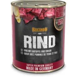 Belcando Blik Super Premium Quality - Hondenvoer - Rund Aardappel Erwt 800 g