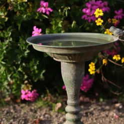 Best For Birds Aged Staand Vogelbad - Drinkbak - Ø24x35 cm