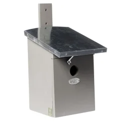 Best For Birds Nestkast Koolmees - Broeden - 22x17.5x33 cm Grijs