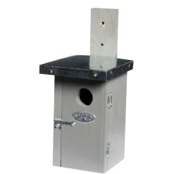 Best For Birds Nestkast Winterkoning - Broeden - 13.5x11.5x25 cm Grijs